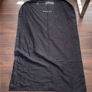 New Gucci Black cotton large  Garment Cover